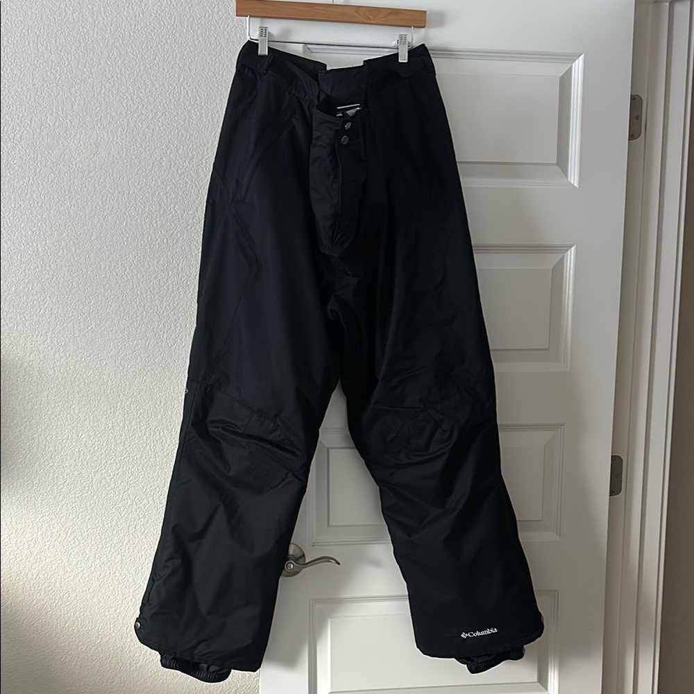Columbia Black Insulated Snow Pants